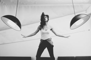 girl ecstatic dancing