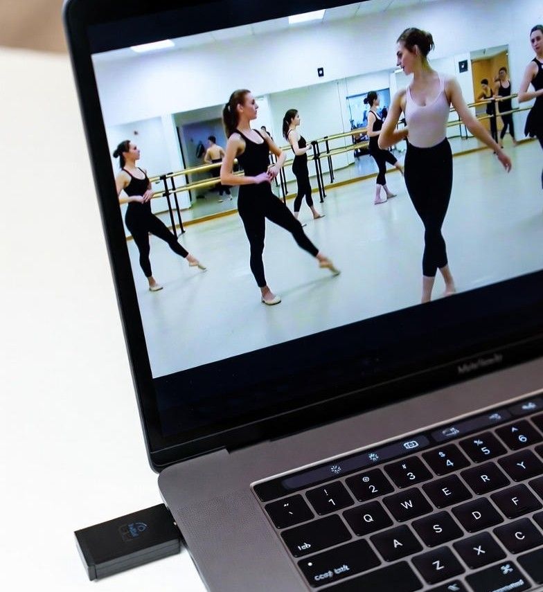 dance lessons recorded on usb drive